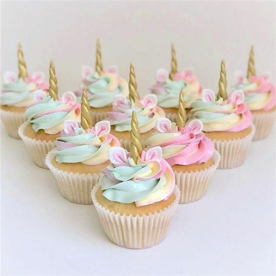 Unicorn cupcakes