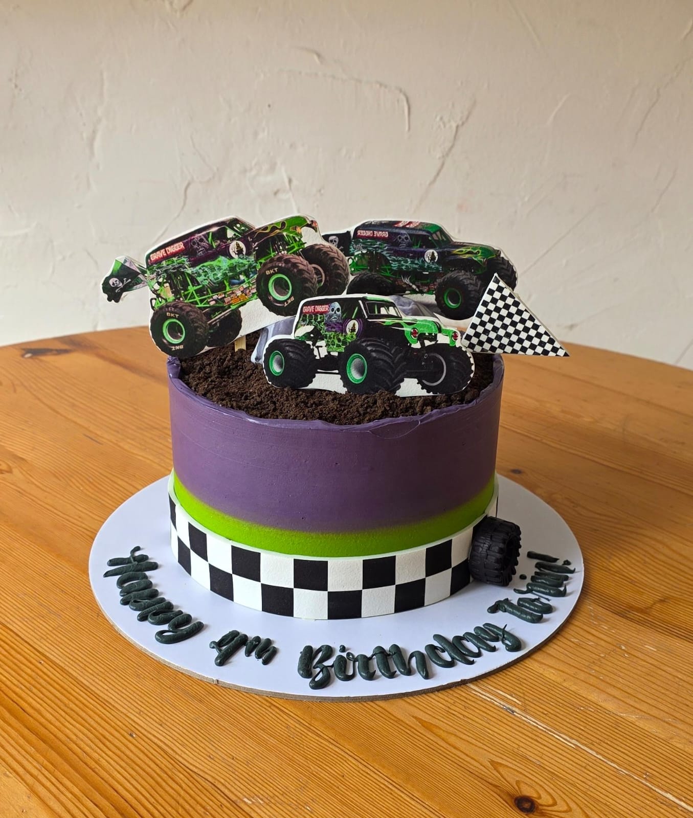 Monster Truck Cake
