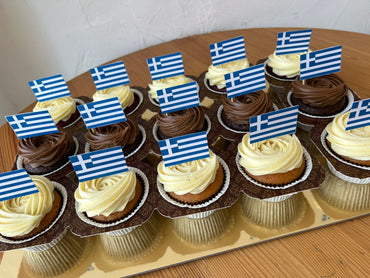 Corporate Theme Cupcakes - 12