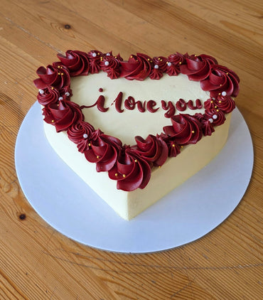 Romantic Heart Cake