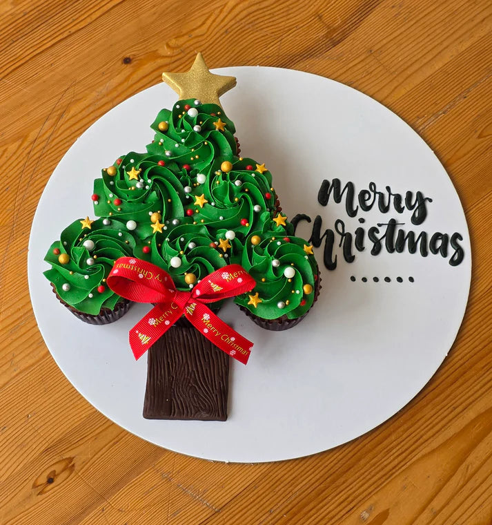 Christmas Cheer Cupcake Collection (6 pcs)