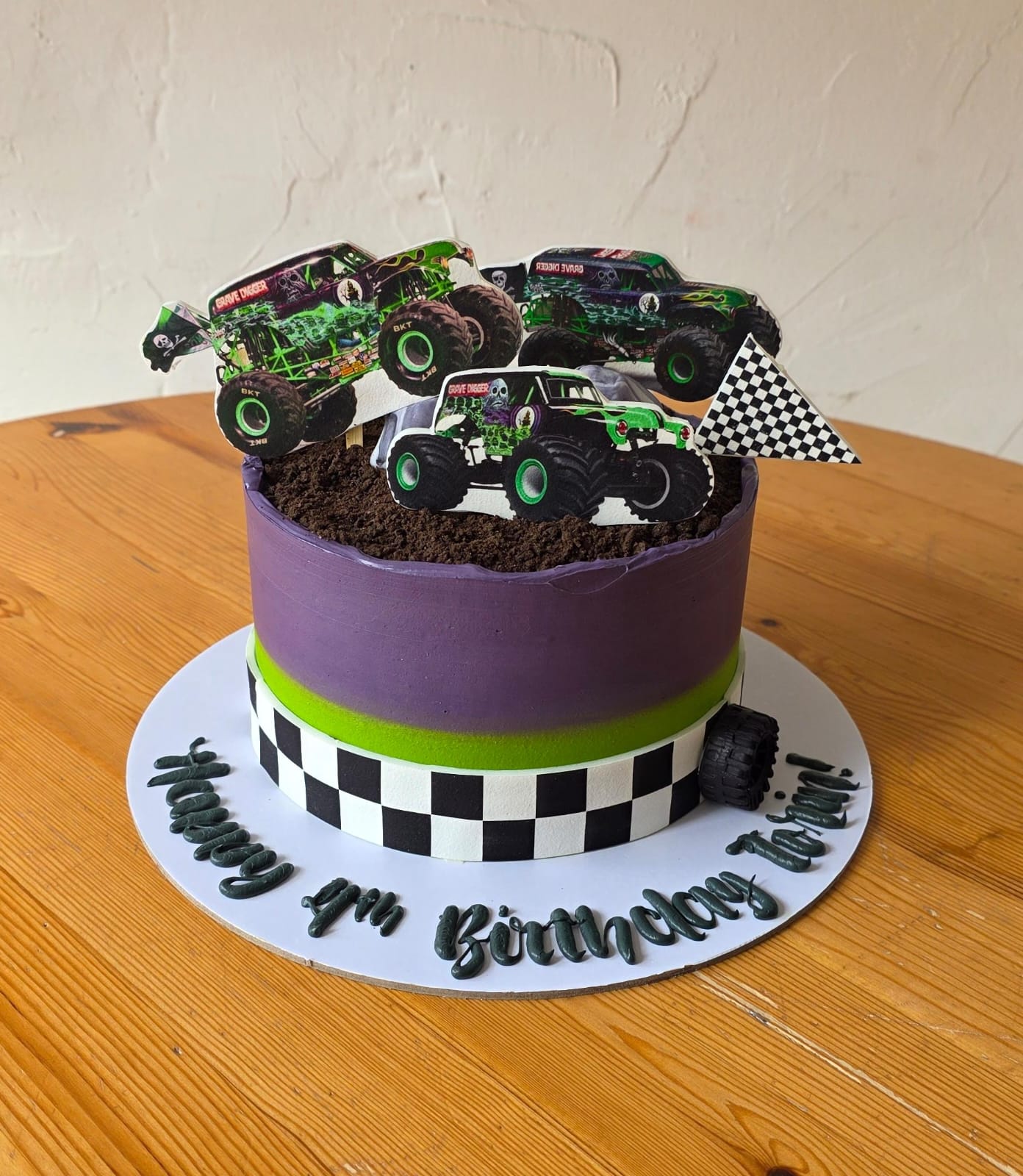 Monster Truck Cake