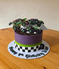 Monster Truck Cake